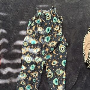Eye Patterned Jumpsuit